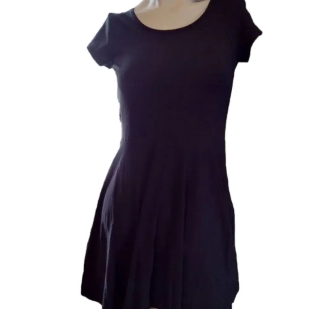 AEROPOSTALE Women's Dress Lace Back Cap Sleeve Black Size SP (Mis383)